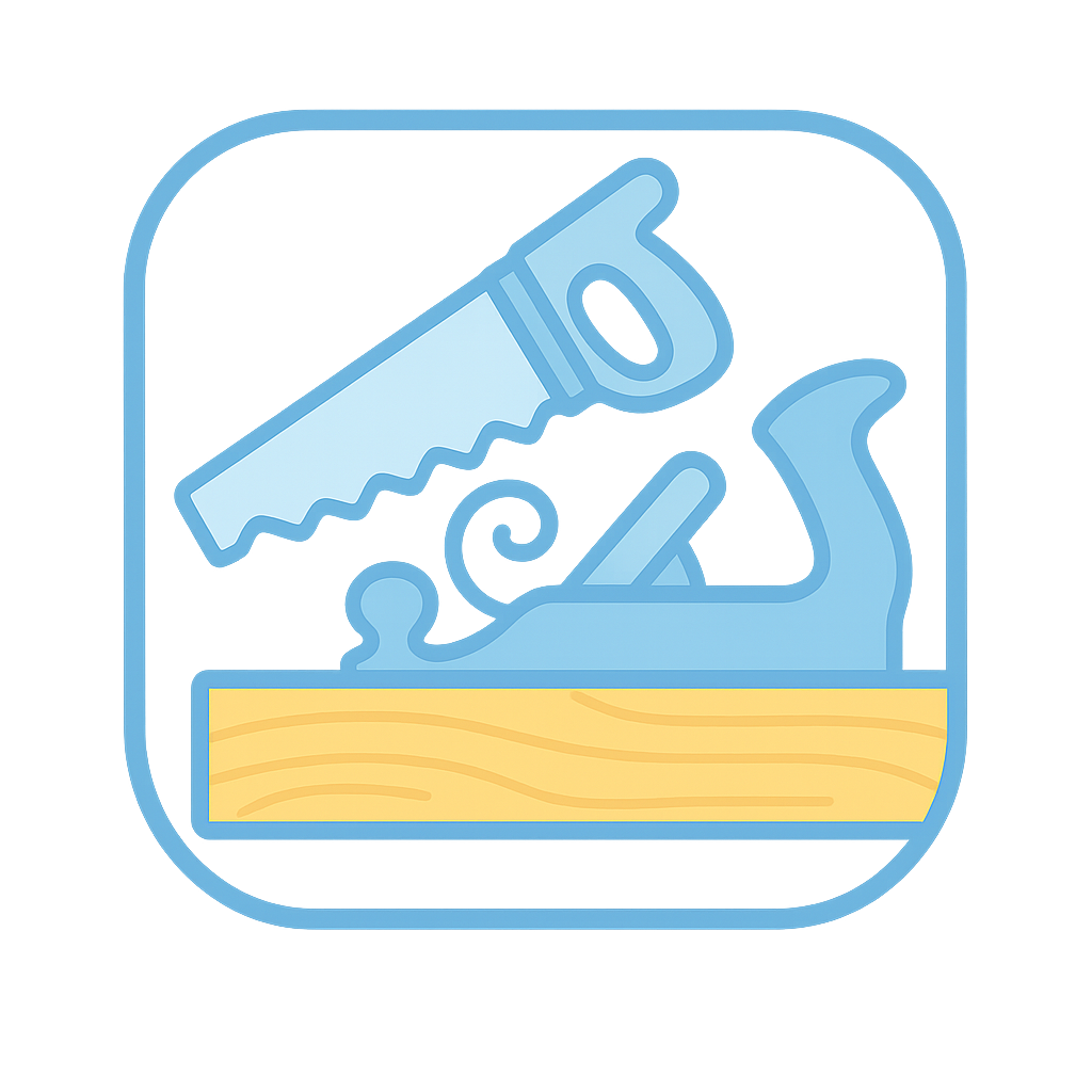 mộc nhà làm logo